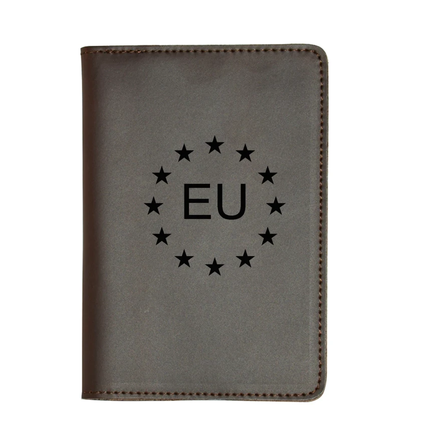 Engraved Travel Accessories European Union Passport Wallet Men Travel Case Vintage Leather Passport Cover
Engraved Travel Accessories European Union Passport Wallet Men Travel Case Vintage Leather Passport Cover