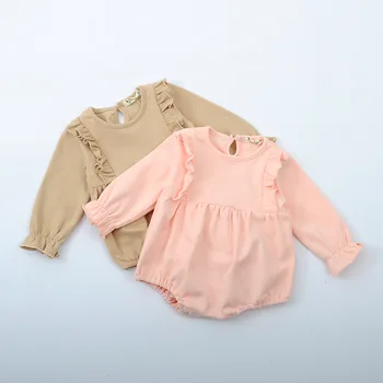 2019 Spring Girls Ruffles Romper Long Sleeve Fashion Cotton Girls Jumpsuit 0-3 Years 
2019 Spring Girls Ruffles Romper Long Sleeve Fashion Cotton Girls Jumpsuit 0-3 Years