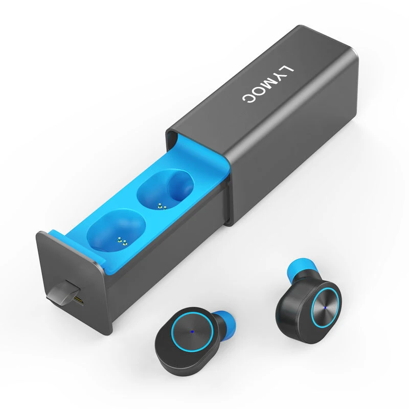 LYMOC TWS миниатюрные беспроводные наушники Bluetooth невидимые с автомобильной