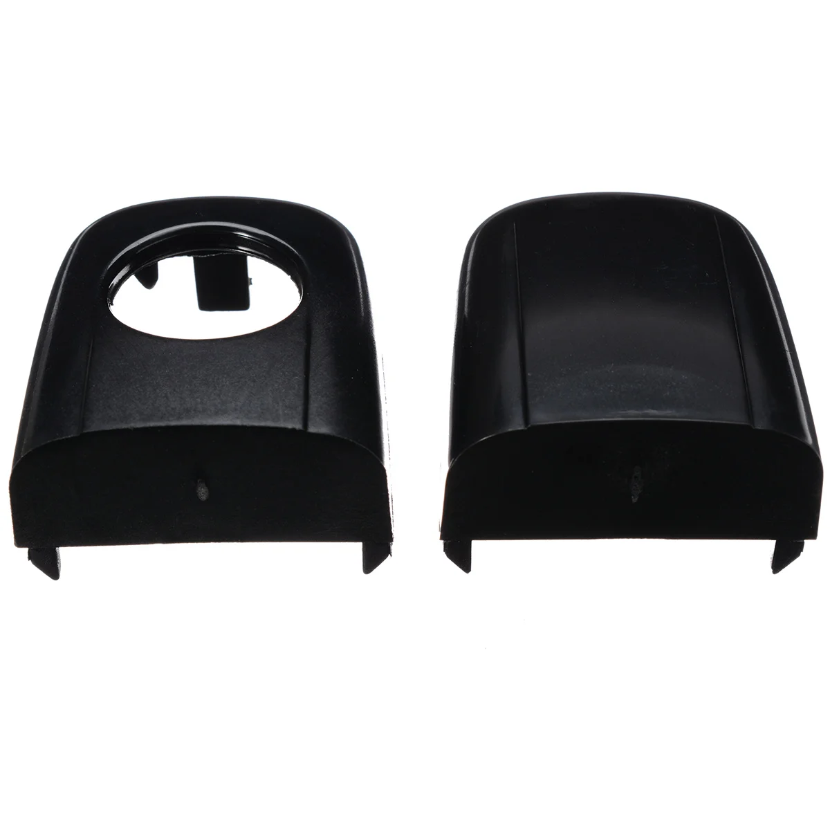 Peugeot 307//CITROEN C2 C3 Manija de la puerta de los pasajeros externo Negro plano