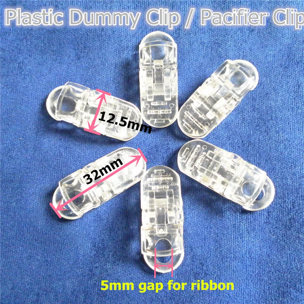 Chenkai 1000pcs Clear Plastic Pacifier Dummy Clips DIY Transparent Alligator Baby suspender Lanyard Chain Holder Toy Clip
Chenkai 1000pcs Clear Plastic Pacifier Dummy Clips DIY Transparent Alligator Baby suspender Lanyard Chain Holder Toy Clip