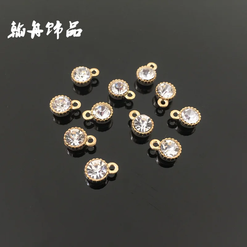 10pc 6mm 9mm Gold Color Alloy Material Small Heart Round Beads Charm pendant For Earring DIY Handmade Jewelry Making
10pc 6mm 9mm Gold Color Alloy Material Small Heart Round Beads Charm pendant For Earring DIY Handmade Jewelry Making