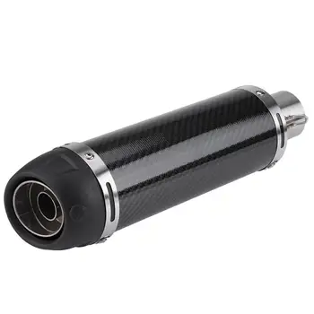 Universal Fiber Exhaust Muffler Pipe fit for most motorcycles ATV and scooters with exhaust pipes in diameter of 38mm-51mm
Universal Fiber Exhaust Muffler Pipe fit for most motorcycles ATV and scooters with exhaust pipes in diameter of 38mm-51mm