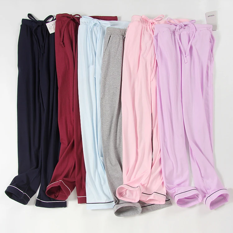 Spring and autumn 100% lovers cotton pajama pants thin casual pants trousers knitted lounge pants plus size pajama pants female
Spring and autumn 100% lovers cotton pajama pants thin casual pants trousers knitted lounge pants plus size pajama pants female