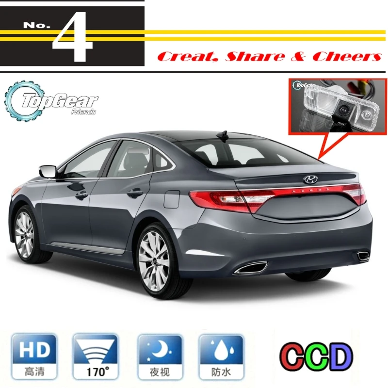 Car Camera For Hyundai Azera HG 2011~2015 High Quality Waterproof Rear View Back Up Waterproof Camera For PAL / NTSC TG RCA
Car Camera For Hyundai Azera HG 2011~2015 High Quality Waterproof Rear View Back Up Waterproof Camera For PAL / NTSC TG RCA