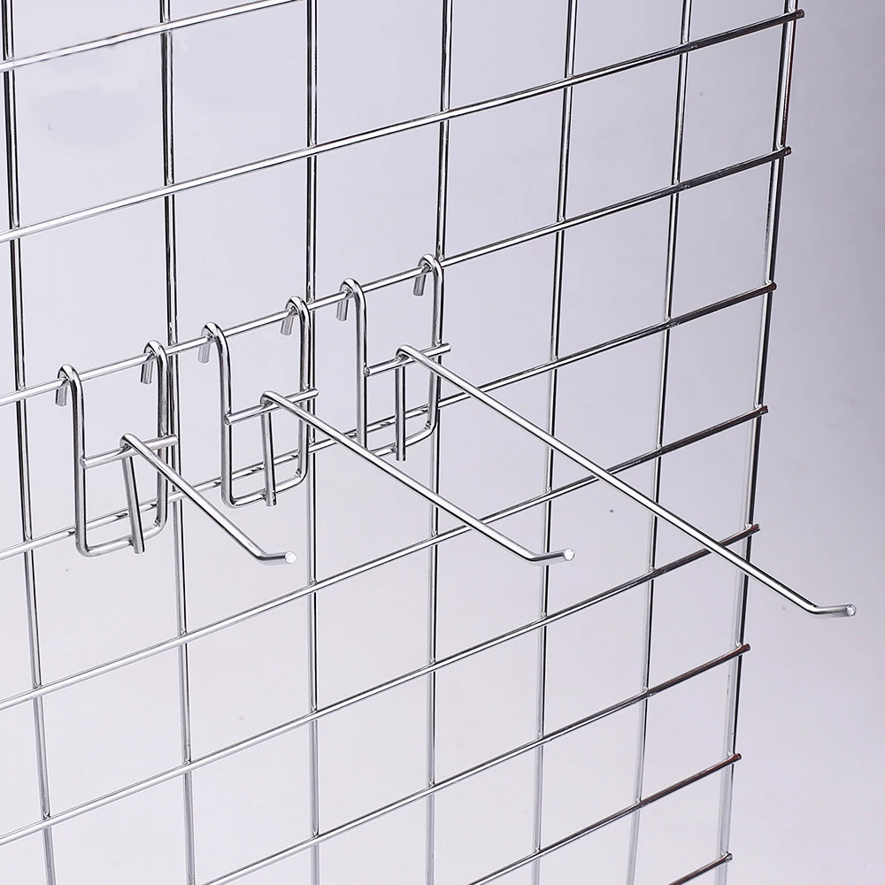 Length 50/100/150/200/250mm Wire Dia.3.5mm Grid Wall Exhibition Display Hooks Chrome-plated Supermarket Shelf Hanger Racks
Length 50/100/150/200/250mm Wire Dia.3.5mm Grid Wall Exhibition Display Hooks Chrome-plated Supermarket Shelf Hanger Racks