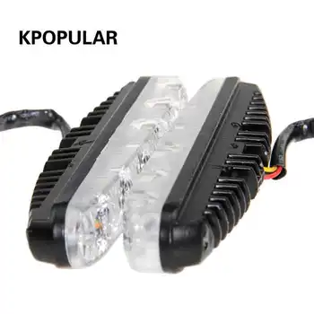 1 Pair DRL LED Car Lights running lights for cars 6 LEDs DC 12v Daytime Running Lights Fog Lamps led drl LED headlights for cars
1 Pair DRL LED Car Lights running lights for cars 6 LEDs DC 12v Daytime Running Lights Fog Lamps led drl LED headlights for cars