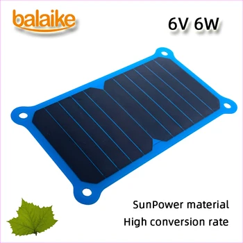 Balaike Sunpower battery solar charger 6W 5V Solar Panel Charger Mobile Power solar cells for mobile phone
Balaike Sunpower battery solar charger 6W 5V Solar Panel Charger Mobile Power solar cells for mobile phone