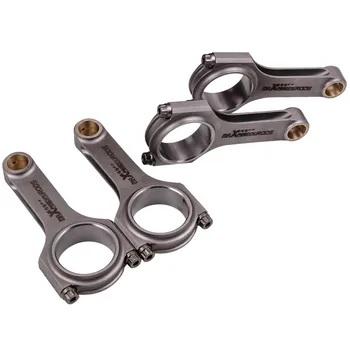 4340 H-beam Connecting Rods for Yamaha V-Max Vmax Conrod Pleuel Bielle w/ Bolts 124mm Conrod Pleuel Bielle Conrods 600HP Forged
4340 H-beam Connecting Rods for Yamaha V-Max Vmax Conrod Pleuel Bielle w/ Bolts 124mm Conrod Pleuel Bielle Conrods 600HP Forged