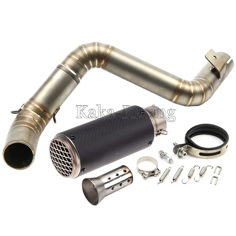 KTM Duke 125 Duke 200 Duke 250 Duke 390 Motorcycle Exhaust Muffler System Leak Pipe Slip-On with and DB Killer 2010 to 2016
KTM Duke 125 Duke 200 Duke 250 Duke 390 Motorcycle Exhaust Muffler System Leak Pipe Slip-On with and DB Killer 2010 to 2016