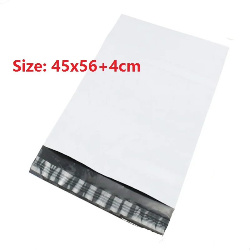 45X56+4cm White Poly Envelopes Christmas Gift Shipping Pack Mailing Bags Parcel Sacks 50Pcs Large Plastic Mailing Bags
45X56+4cm White Poly Envelopes Christmas Gift Shipping Pack Mailing Bags Parcel Sacks 50Pcs Large Plastic Mailing Bags