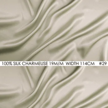 100% SILK CHARMEUSE SATIN 114cm width 19mommes Pure Mulberry Silk Fabric/China Wedding Dress Fabric Suppliers Light Camel NO 29 
100% SILK CHARMEUSE SATIN 114cm width 19mommes Pure Mulberry Silk Fabric/China Wedding Dress Fabric Suppliers Light Camel NO 29
