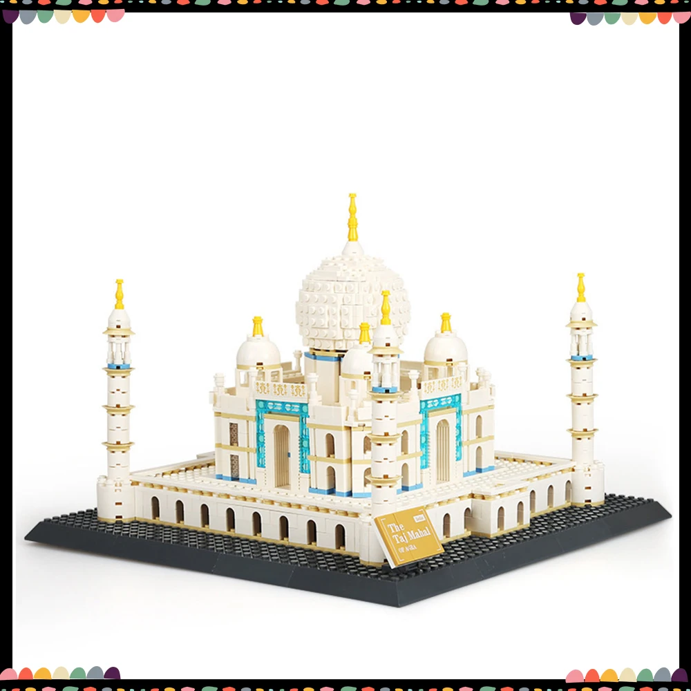 Wange Building Blocks Arag Taj Mahal 1505PCS World Famous Architecture 3D Model Micro Bricks Toys For kids Gifts For Children
Wange Building Blocks Arag Taj Mahal 1505PCS World Famous Architecture 3D Model Micro Bricks Toys For kids Gifts For Children
