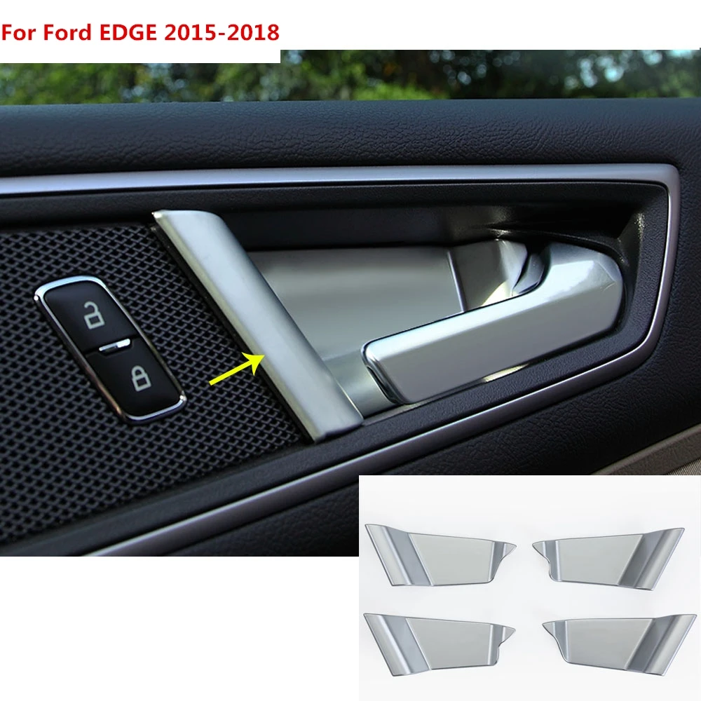 For Ford EDGE 2015 2016 2017 2018 car styling inner bowl stick trim frame inner bowl handle molding lamp hoods ABS chrome 4pcs
For Ford EDGE 2015 2016 2017 2018 car styling inner bowl stick trim frame inner bowl handle molding lamp hoods ABS chrome 4pcs