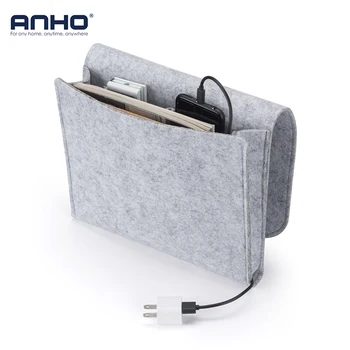ANHO Hanging Storage Bags Bedside Storage Organizer Felt Sundries Mobile Phone Remote Control Book with 2 Inner Pockets for Bed
ANHO Hanging Storage Bags Bedside Storage Organizer Felt Sundries Mobile Phone Remote Control Book with 2 Inner Pockets for Bed