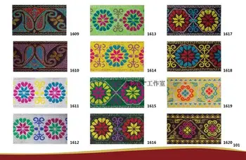 National style ribbons, 5cm embroidery ribbon, costume diy accessories,XERY509M guitar strap ribbon
National style ribbons, 5cm embroidery ribbon, costume diy accessories,XERY509M guitar strap ribbon