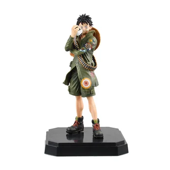Anime ONE PIECE 22CM MONKEY D LUFFY RORONOA ZORO military style PVC Figure Collection Toys
Anime ONE PIECE 22CM MONKEY D LUFFY RORONOA ZORO military style PVC Figure Collection Toys