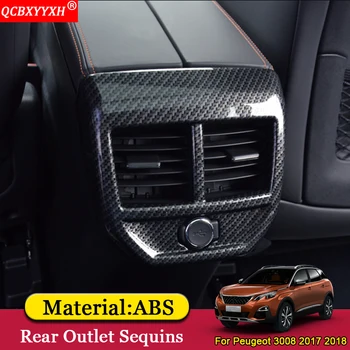 QCBXYYXH Car Styling Car Modification Rear Air Outlet Of The Air Conditioner Sequins Car Accessories For Peugeot 3008 2017 2018
QCBXYYXH Car Styling Car Modification Rear Air Outlet Of The Air Conditioner Sequins Car Accessories For Peugeot 3008 2017 2018