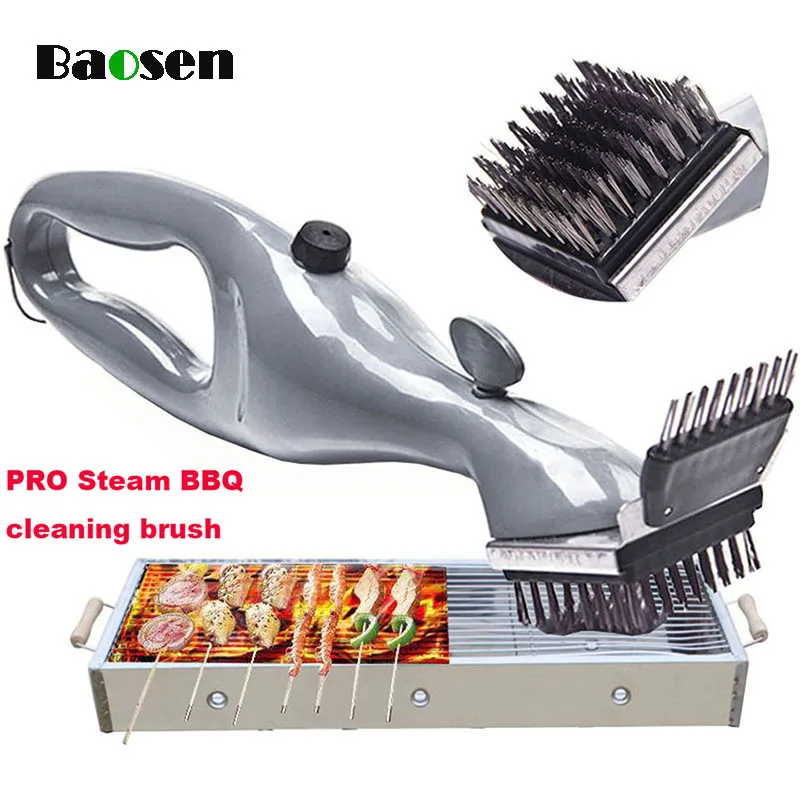 Baosen Stainless Steel BBQ Cleaning Brush Multifunctional Outdoor Grill Cleaner With Steam Power BBQ Tools Kitchen Gadgets
Baosen Stainless Steel BBQ Cleaning Brush Multifunctional Outdoor Grill Cleaner With Steam Power BBQ Tools Kitchen Gadgets