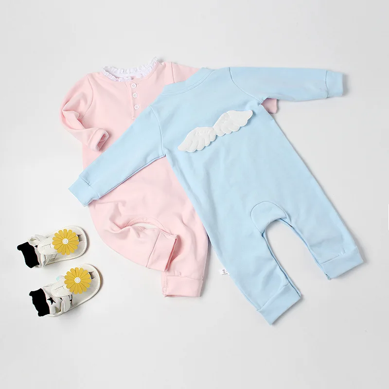 Baby Girl Clothes Autumn Spring Newborn Baby Rompers Cotton Angel Wings Design Jumpsuit for Baby Leisure Body Suit Clothing
Baby Girl Clothes Autumn Spring Newborn Baby Rompers Cotton Angel Wings Design Jumpsuit for Baby Leisure Body Suit Clothing
