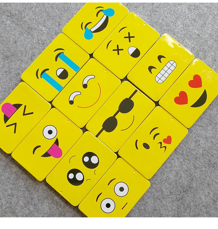 24pc/lot Emoji Printing Mini Collectable box Samll Diy storage box credit card collect case Namecard storage box
24pc/lot Emoji Printing Mini Collectable box Samll Diy storage box credit card collect case Namecard storage box