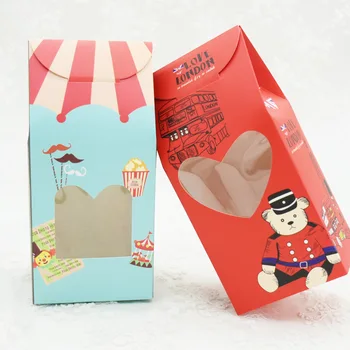 50PCS Love London Nougat Box Paper Candy Box for Kids Birthday Cookies, Chocolate Packaging Christmas Gift Boxes with Window
50PCS Love London Nougat Box Paper Candy Box for Kids Birthday Cookies, Chocolate Packaging Christmas Gift Boxes with Window