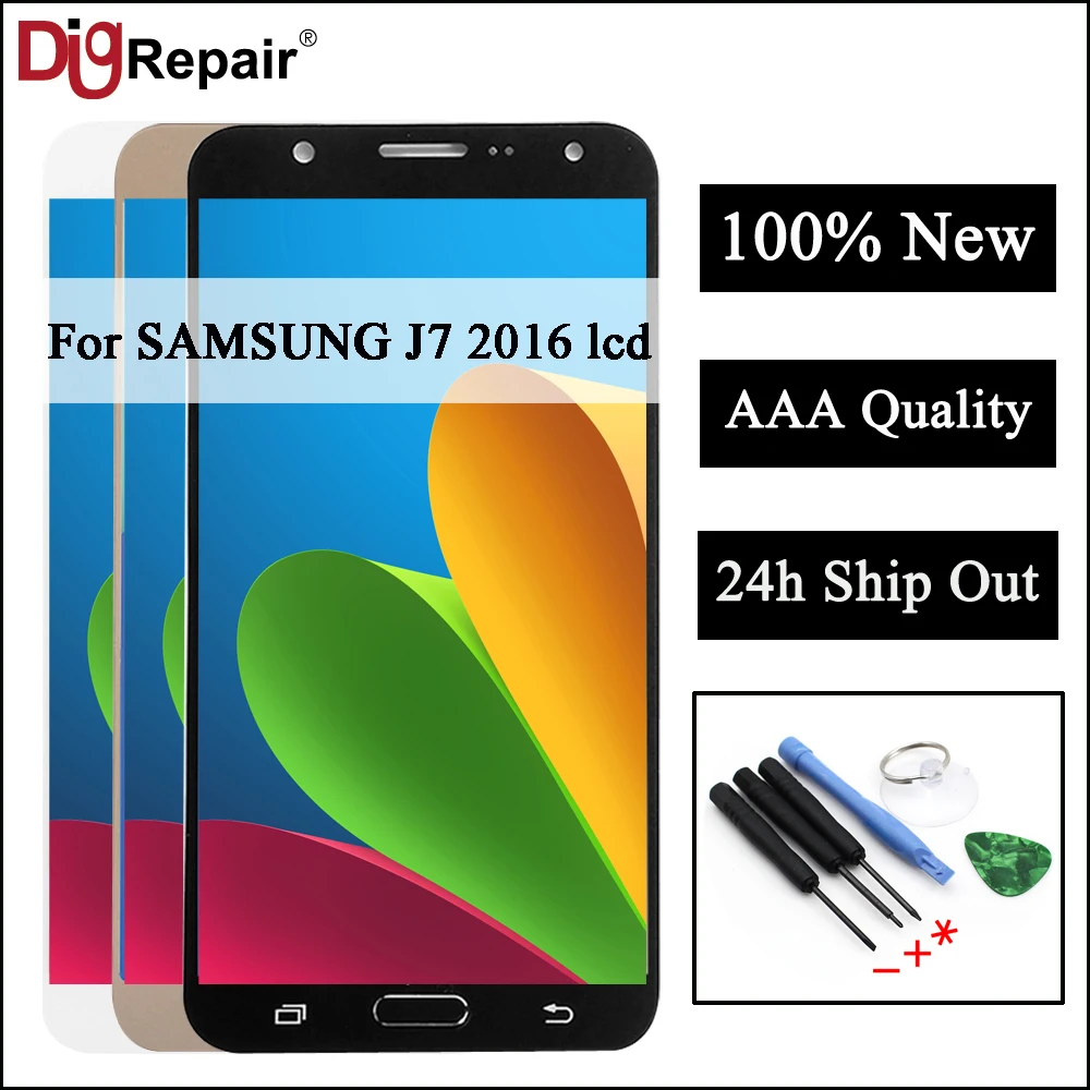 For Samsung J7 2016 J710 J710F/FN J710M J710H LCD Display Touch Screen Digitizer For Samsung J7 2016 lcd J710 Screen J710 lcd
For Samsung J7 2016 J710 J710F/FN J710M J710H LCD Display Touch Screen Digitizer For Samsung J7 2016 lcd J710 Screen J710 lcd