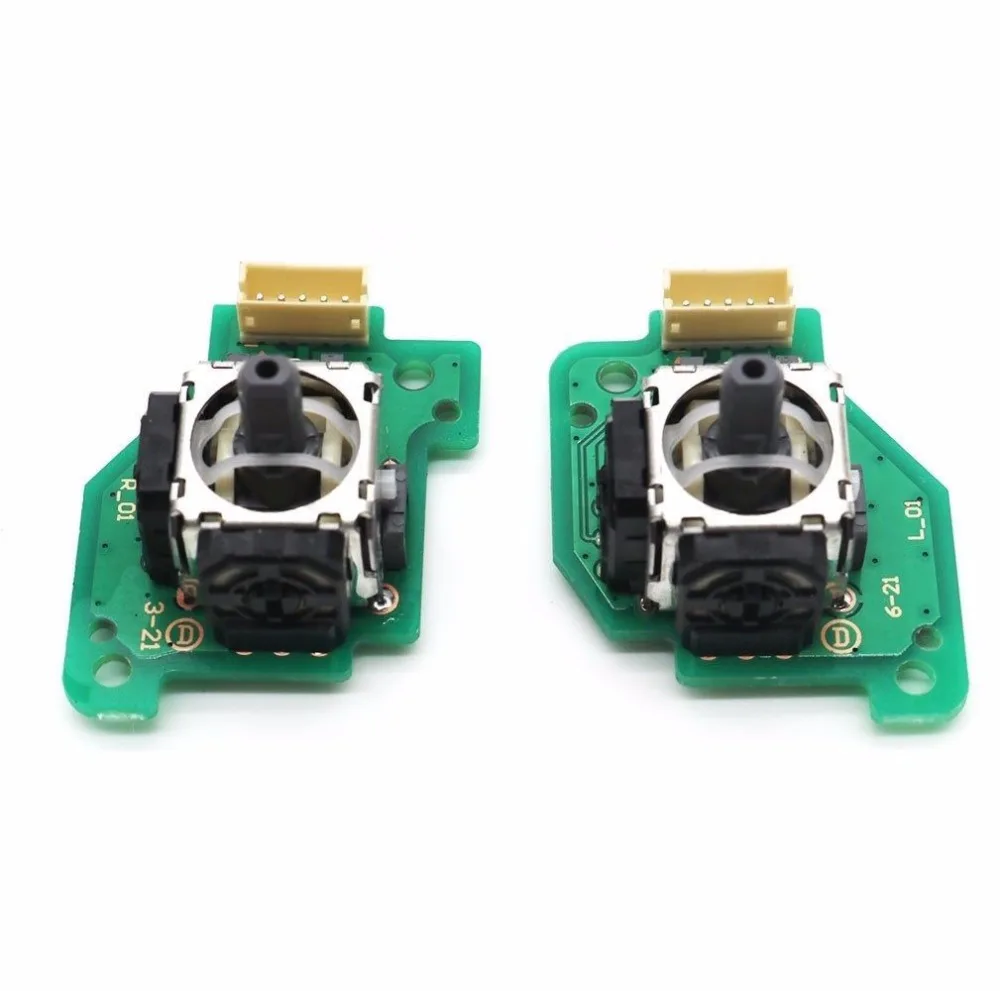 Left & Right Joystick Analog Stick with PCB Board for WiiU GamePad Controller | Электроника