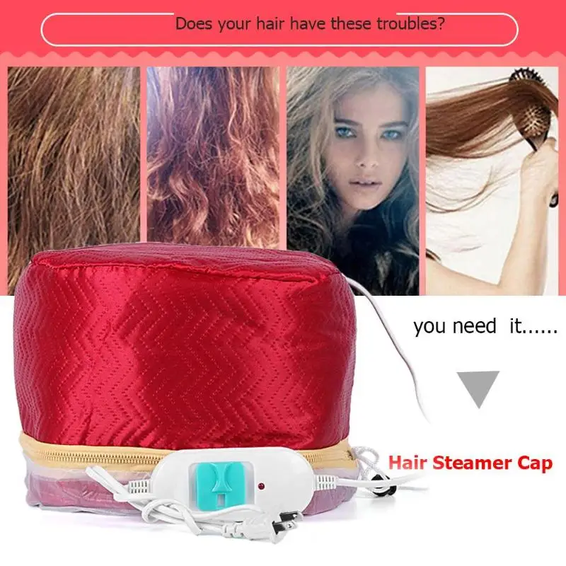 Adjustable Hair Steamer Cap Dryers Electric Hair Heating Cap Thermal Treatment Hat Beauty SPA Nourishing Hair Care US EU Plug
Adjustable Hair Steamer Cap Dryers Electric Hair Heating Cap Thermal Treatment Hat Beauty SPA Nourishing Hair Care US EU Plug