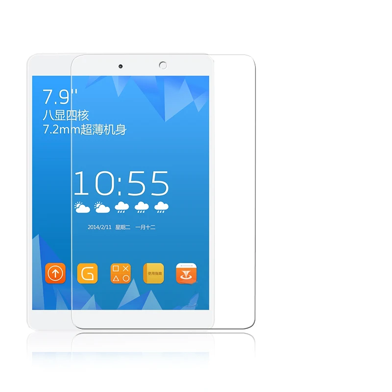 9H 2.5D Tempered Glass film for Teclast A88mini 7.9" Tablet PC Anti-shatter front Screen protector Protective HD lcd films
9H 2.5D Tempered Glass film for Teclast A88mini 7.9" Tablet PC Anti-shatter front Screen protector Protective HD lcd films