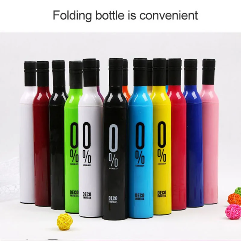 2019 new creative wine bottle umbrella 3 folding sunscreen anti-UV umbrella unisex umbrella
2019 new creative wine bottle umbrella 3 folding sunscreen anti-UV umbrella unisex umbrella