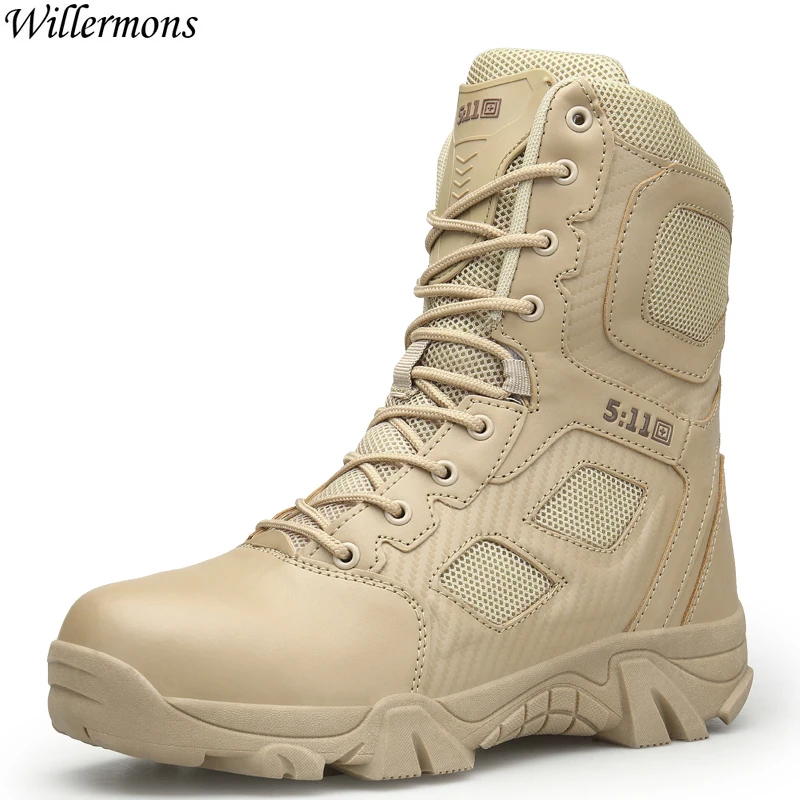Outdoor Men's Delta Force Army Hiking Sports Shoes Men Military Combat Trekking Boots Sneakers Shoes Tactical Climbing
Outdoor Men's Delta Force Army Hiking Sports Shoes Men Military Combat Trekking Boots Sneakers Shoes Tactical Climbing