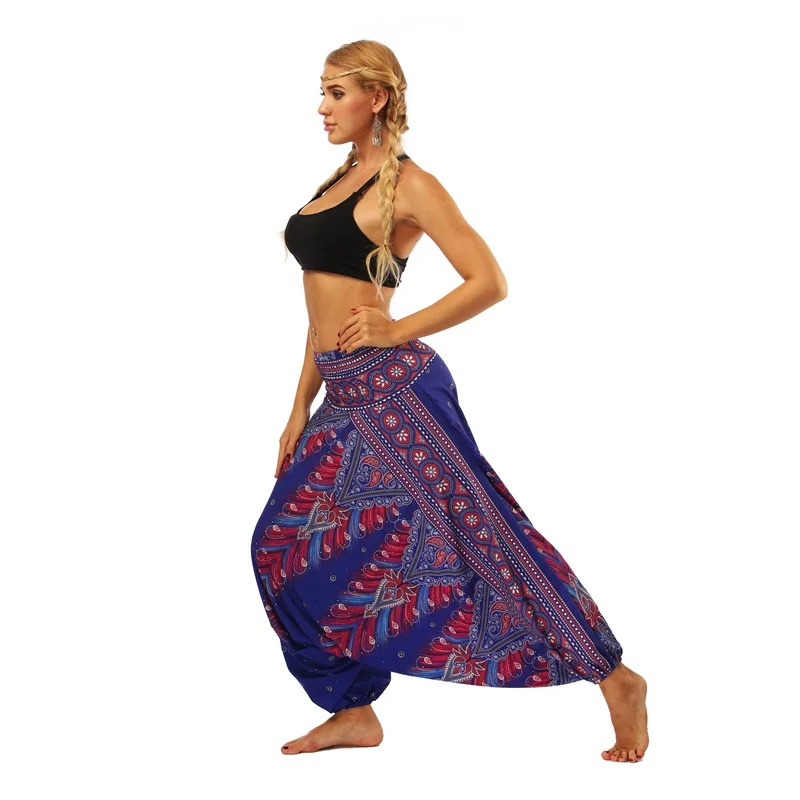 RAISEVERN 2019 Women's Summer Casual Retro Print Bohemian Harm Pants High Waist Wide Legs Trousers Boho Print Beach Holiday Pant
RAISEVERN 2019 Women's Summer Casual Retro Print Bohemian Harm Pants High Waist Wide Legs Trousers Boho Print Beach Holiday Pant
