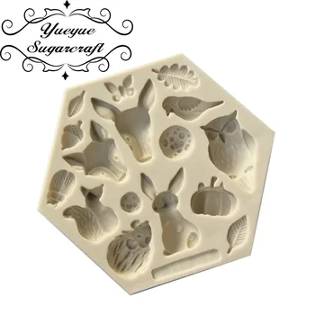Yueyue Sugarcraft Animal Silicone mold fondant mold cake decorating tools chocolate gumpaste mold
Yueyue Sugarcraft Animal Silicone mold fondant mold cake decorating tools chocolate gumpaste mold