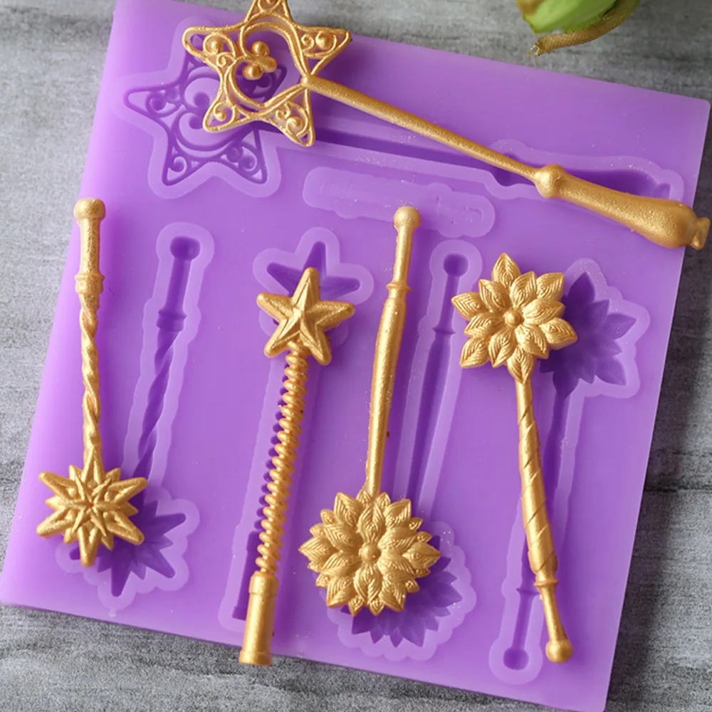 Yueyue Sugarcraft Fairy Magic Silicone Cake Molds Baby Birthday Fondant Cake Decorating Tools Candy Clay Mold Chocolate Moulds
Yueyue Sugarcraft Fairy Magic Silicone Cake Molds Baby Birthday Fondant Cake Decorating Tools Candy Clay Mold Chocolate Moulds