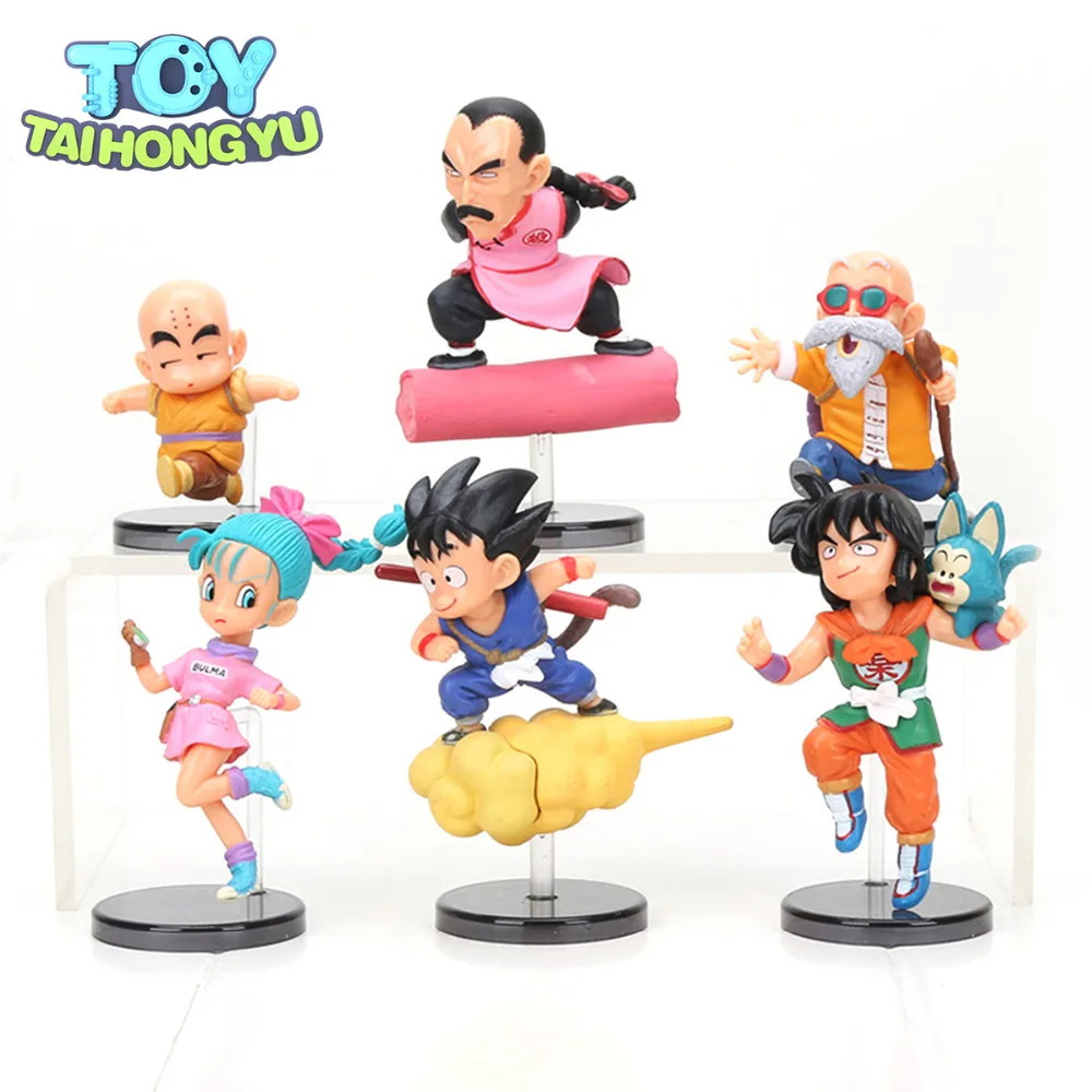 TAIHONGYU 6pcs WCF Anime 30th Anniversary Dragon Ball Z Figure Set Vol.1 Bulma Son Gokou
TAIHONGYU 6pcs WCF Anime 30th Anniversary Dragon Ball Z Figure Set Vol.1 Bulma Son Gokou
