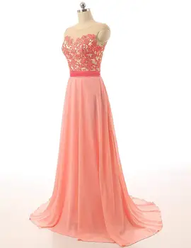2019 Prom Dresses A-line O-Neck Sleeveless Floor-Length Lace Appliques Elegant Evening Party Mariage Wear Cheap Formal
2019 Prom Dresses A-line O-Neck Sleeveless Floor-Length Lace Appliques Elegant Evening Party Mariage Wear Cheap Formal