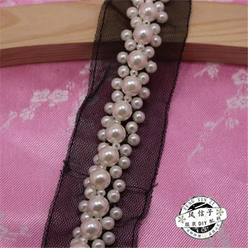 Manual staple big pearl DIY lace collar accessories belt cuff dress accessories material bead picking decoration
Manual staple big pearl DIY lace collar accessories belt cuff dress accessories material bead picking decoration