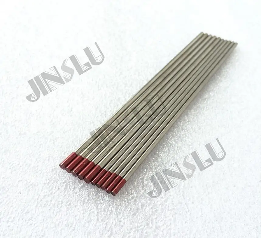 free shipping WT20- RED 4.0mm*150mm thoriated tungsten electrode red head For TIG welding
free shipping WT20- RED 4.0mm*150mm thoriated tungsten electrode red head For TIG welding