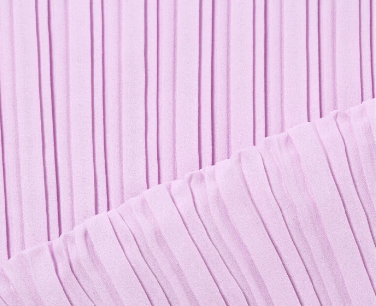 2 meters 150cm 59" width light purple pleated chiffon fabric pearl yarn fabric wedding dress clothes materials MM78
2 meters 150cm 59" width light purple pleated chiffon fabric pearl yarn fabric wedding dress clothes materials MM78