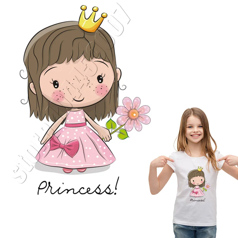 Girls Patches Heat Transfer Vinyl Paper Iron On Applique Little Princess Design Washable A-Level Custom Birthday DIY Stickers
Girls Patches Heat Transfer Vinyl Paper Iron On Applique Little Princess Design Washable A-Level Custom Birthday DIY Stickers