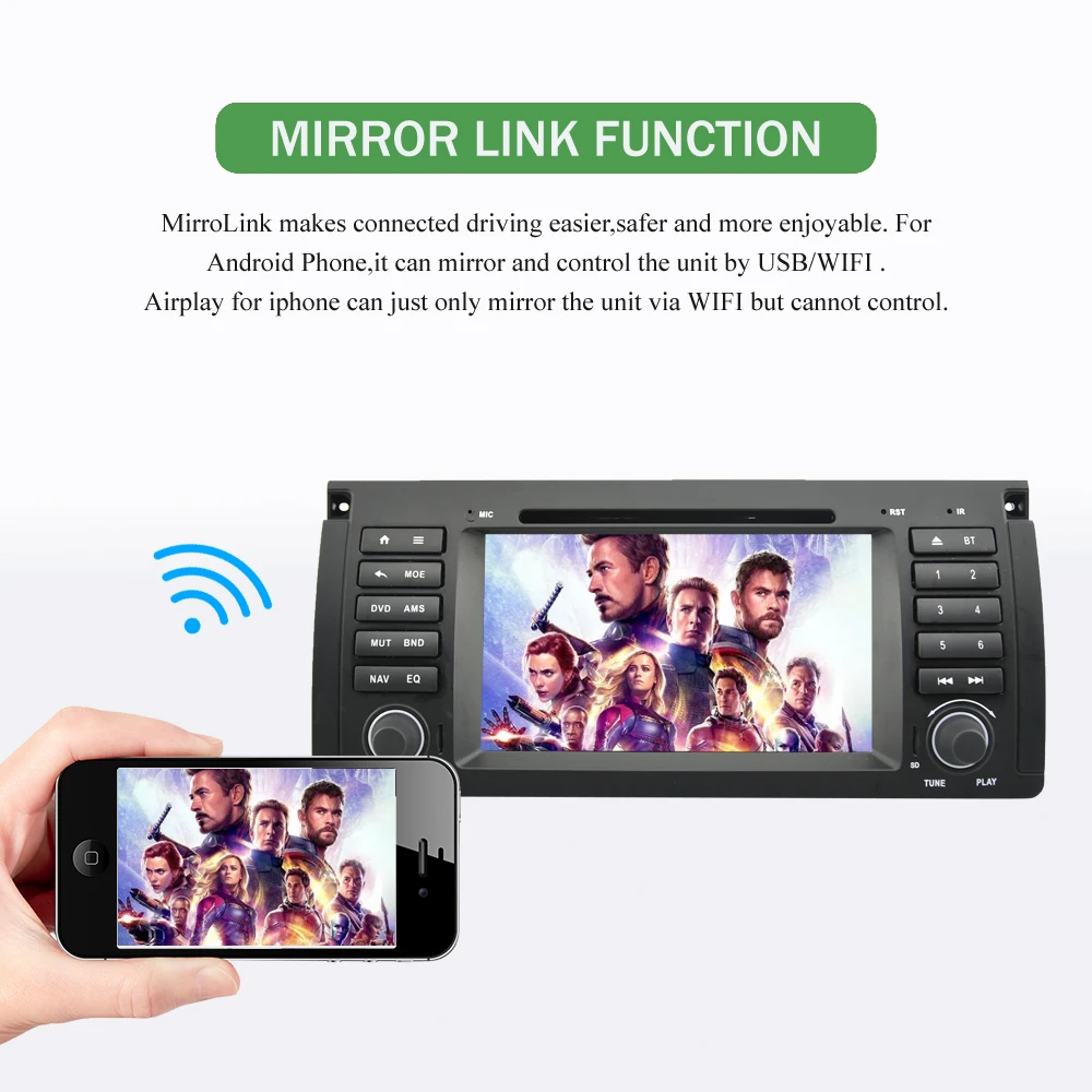 Clearance Bonroad Android 9.0 Car Multimedia Player For BMW E39/X5/E53 Car Radio GPS Stereo System GPS Navigation with wifi 4GLTE ROM 16G 12 Clearance Bonroad Android 9.0 Car Multimedia Player For BMW E39/X5/E53 Car Radio GPS Stereo System GPS Navigation with wifi 4GLTE ROM 16G 12