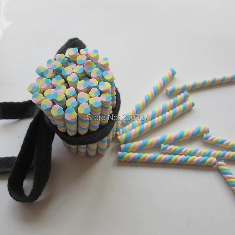5pcs M-48 5mm Cute Twist Cane Fancy Nail Art Polymer Clay Cane Nail Art Decoration
5pcs M-48 5mm Cute Twist Cane Fancy Nail Art Polymer Clay Cane Nail Art Decoration