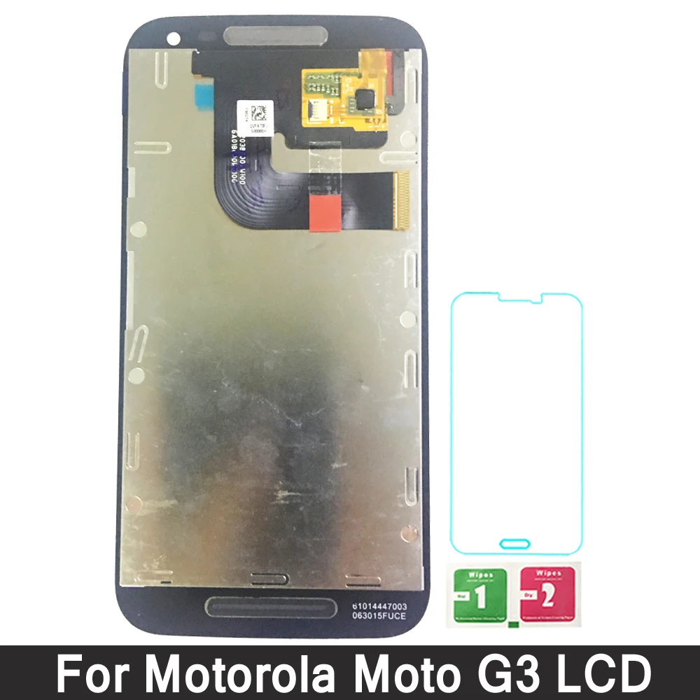 LCD For Motorola Moto G3 G 3rd Gen XT1544 XT1550 XT1540 XT1541 XT1543 LCD Display Touch Screen Digitizer Assembly
LCD For Motorola Moto G3 G 3rd Gen XT1544 XT1550 XT1540 XT1541 XT1543 LCD Display Touch Screen Digitizer Assembly