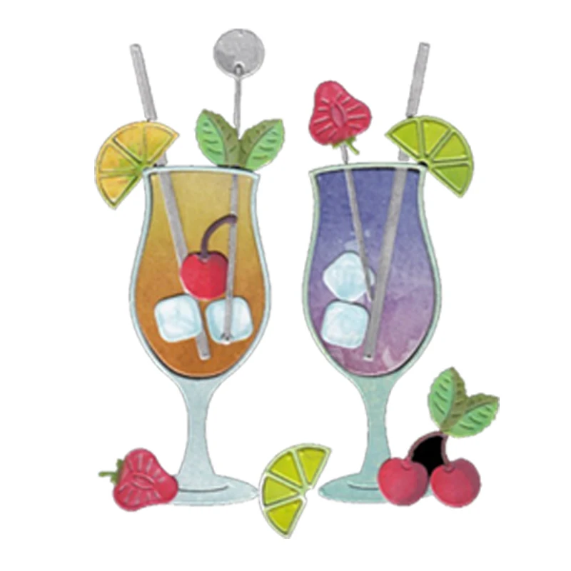 Summer Cherry Juice Goblet Metal Cutting Dies Stencils For DIY Scrapbooking Paper Cards Decorative Embossing Handcraft Die Cuts
Summer Cherry Juice Goblet Metal Cutting Dies Stencils For DIY Scrapbooking Paper Cards Decorative Embossing Handcraft Die Cuts
