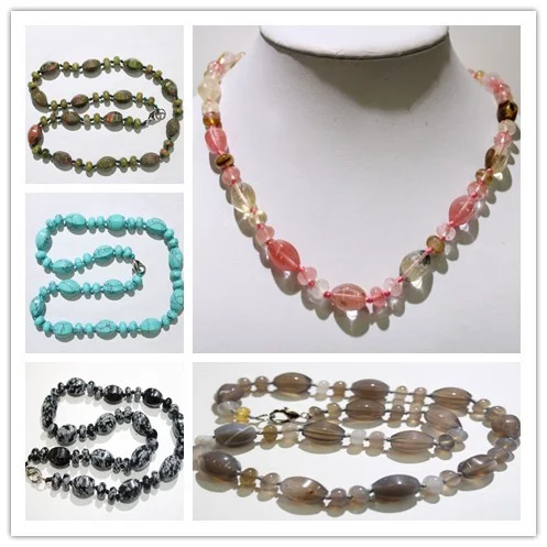 Wholesale Natural Tiger Eye stone Crystal Agates Malachite Beads Diy Jewelry Making Women's Fine Necklace Retro Style
Wholesale Natural Tiger Eye stone Crystal Agates Malachite Beads Diy Jewelry Making Women's Fine Necklace Retro Style