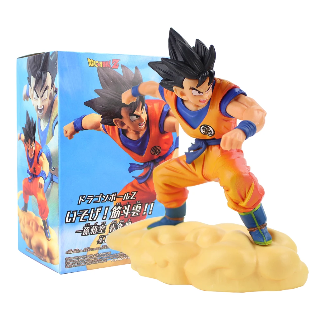 16cm Dragon Ball Z Son Goku Gokou Riding Somersault Cloud Pose Figure Toy Dragonball Styling Anime DBZ Model Doll
16cm Dragon Ball Z Son Goku Gokou Riding Somersault Cloud Pose Figure Toy Dragonball Styling Anime DBZ Model Doll