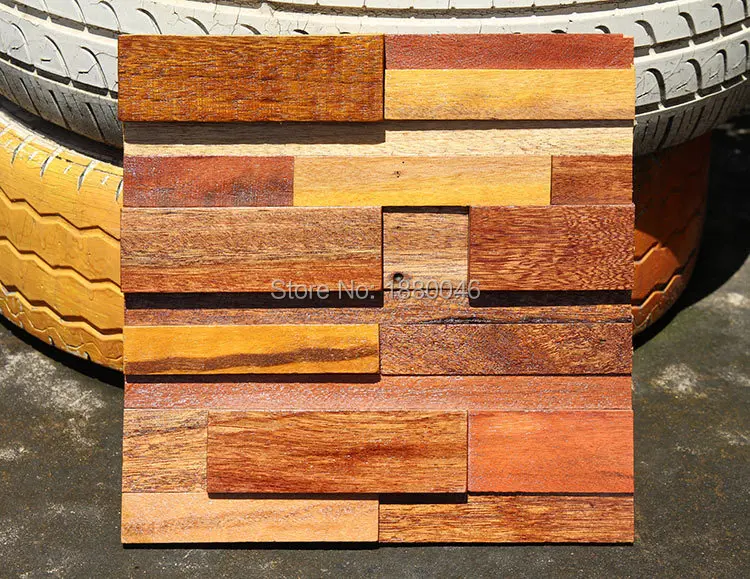Rosewood 3d wall panelling Wood mosaics tile backsplash deco bath kitchen home bar tile 1BOX 11pieces
Rosewood 3d wall panelling Wood mosaics tile backsplash deco bath kitchen home bar tile 1BOX 11pieces