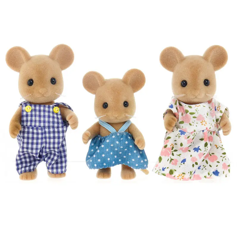 Sylvanian Families Mouse/Mice Family 3pcs Set Dollhouse Animal Toy Figures Girl Gift New 14548
Sylvanian Families Mouse/Mice Family 3pcs Set Dollhouse Animal Toy Figures Girl Gift New 14548