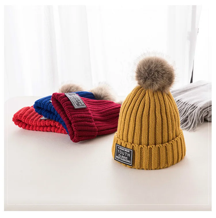Beanie Winter Warm Hats For Women Wool Letter Pompon Fur Casual Hip Hop Knitted Hat Female Beanies Gorro Skuillies
Beanie Winter Warm Hats For Women Wool Letter Pompon Fur Casual Hip Hop Knitted Hat Female Beanies Gorro Skuillies